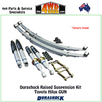 Durashock Raised Suspension Kit Toyota Hilux GUN 