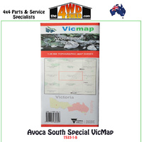 Avoca South Special VicMap 1:25 000 Topographic Map Series
