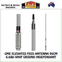 GME Elevated Feed Antenna 95cm 6.6dbi Whip Ground Independant