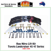 Raw Nitro Lift Kit Toyota Landcruiser 45 47 Series