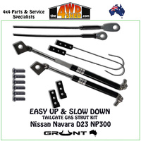Easy Up & Slow Down Tailgate Strut Kit Nissan Navara NP300 2014-2020