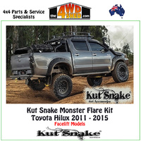 Kut Snake Monster Flare Kit - Hilux SR5 KUN25/26 2011- 2015 FULL KIT