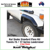 Kut Snake Flare Kit - 75 / 77 Series Landcruiser 4 Door Wagon FULL KIT
