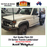 Kut Snake Flare Kit - 79 Series Landcruiser UTE KIT