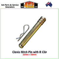 Clevis Hitch Pin with R Clip