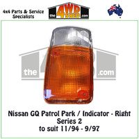 Nissan GQ Patrol Series 2 Front Park/Indicator Light- R/H