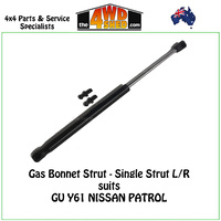 Bonnet Gas Strut Nissan GU Patrol Left/Right