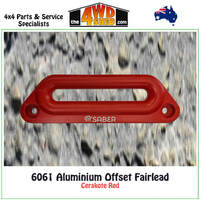 6061 Aluminium Offset Fairlead - Cerakote Red