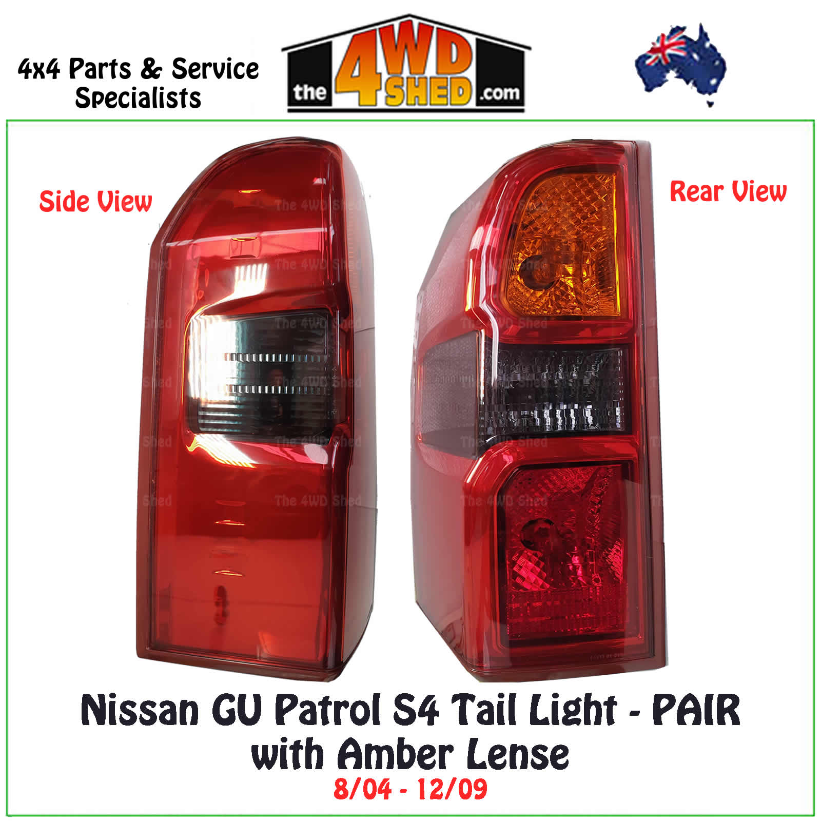 Nissan patrol on sale tail light conversion