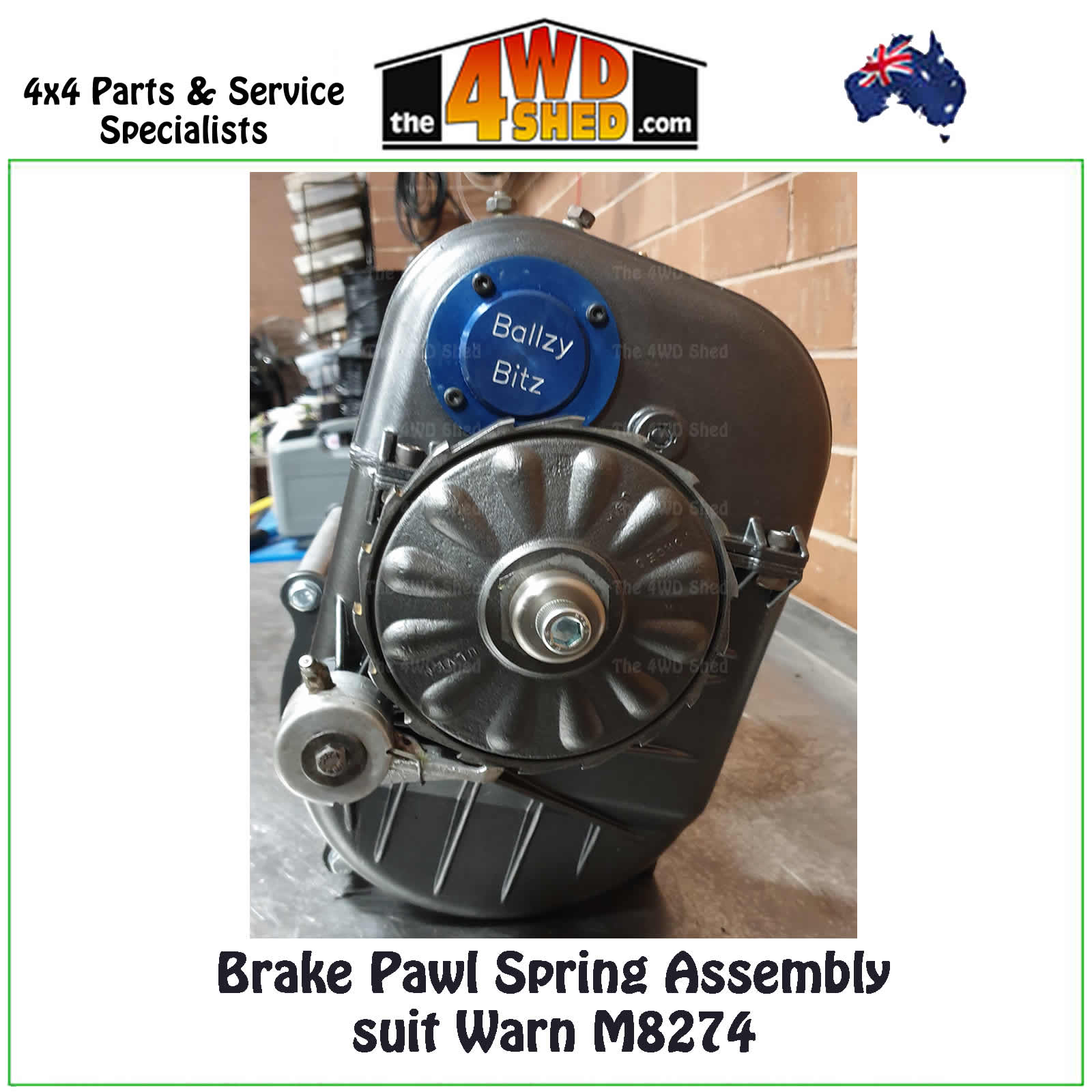 Warn 8274 brake pawl assembly genuine highmount winch
