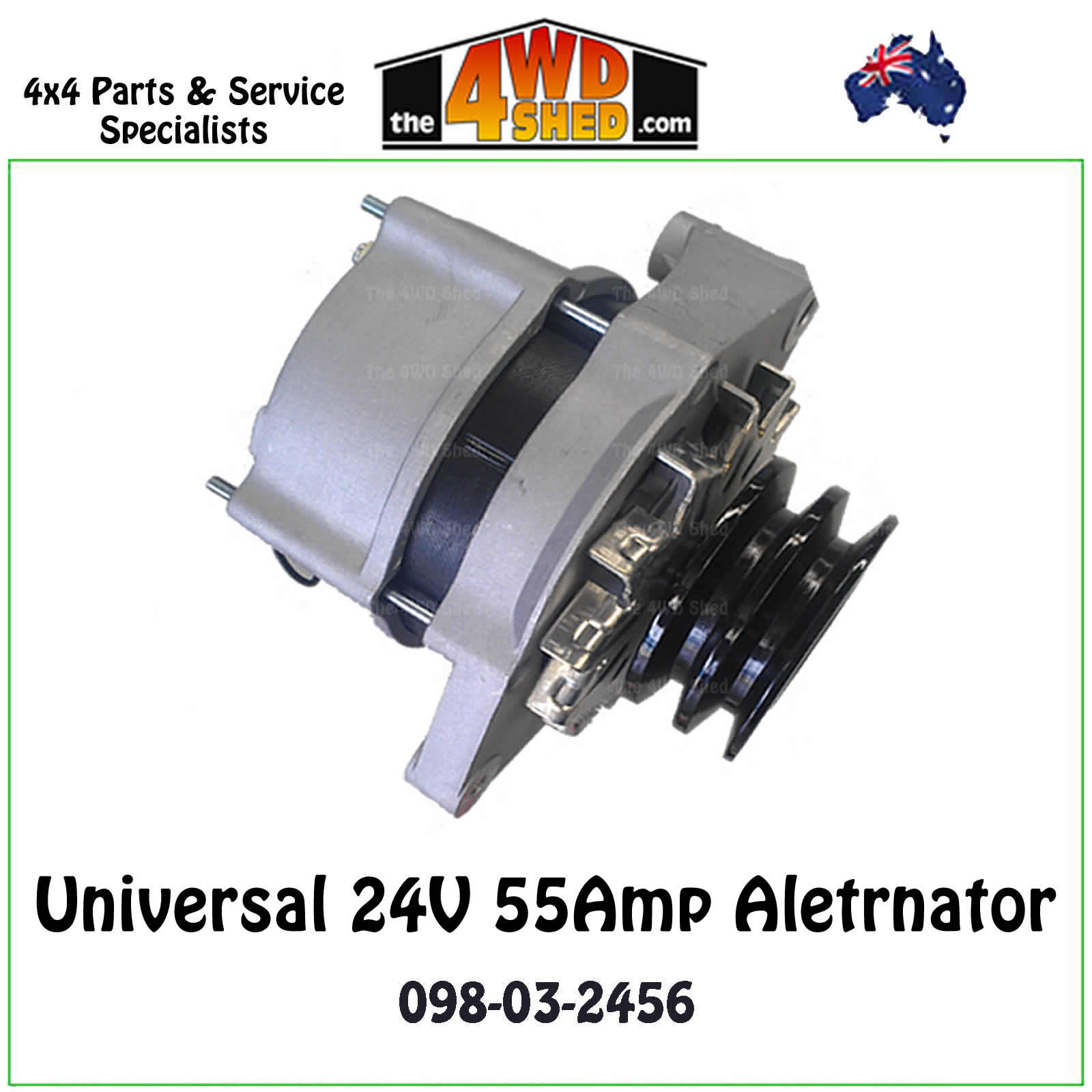 Alternator 24v 55amp Bosch Type Universal