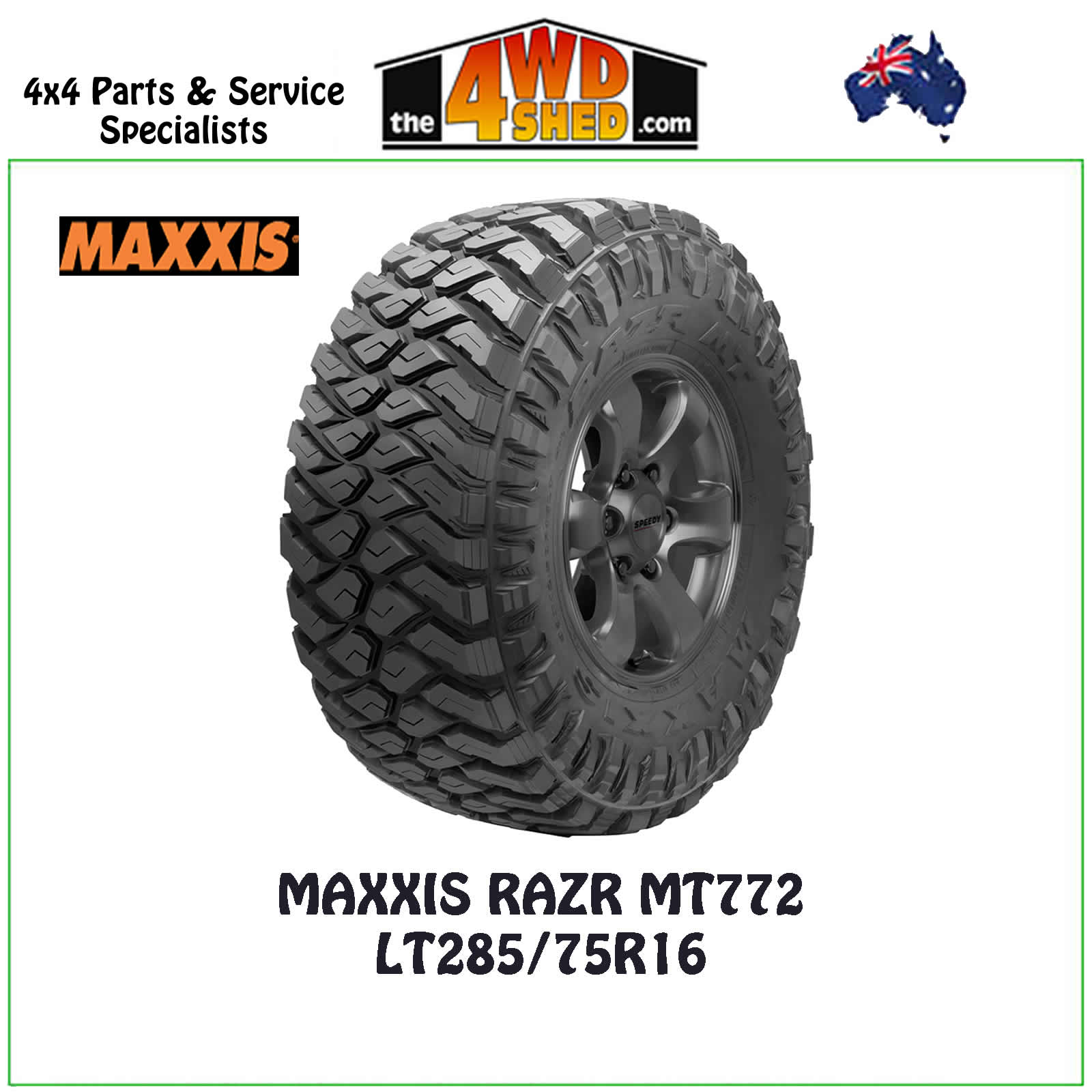 (4本セット) 35x12.5R15 MT-772 RAZR MAXXIS マキシス - 5