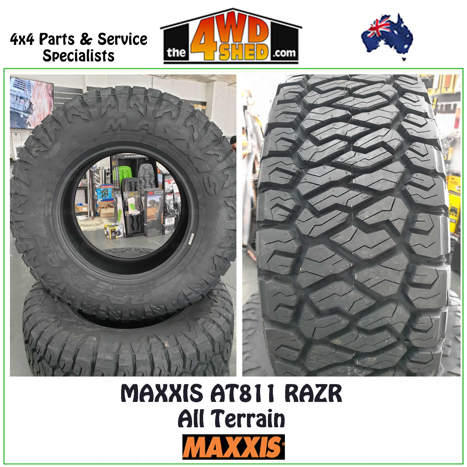 マキシスタイヤ MT772 RAZR 17インチ サマータイヤ 10pr MT 4×4 4本セット 35×12.5R17 LT MAXXIS