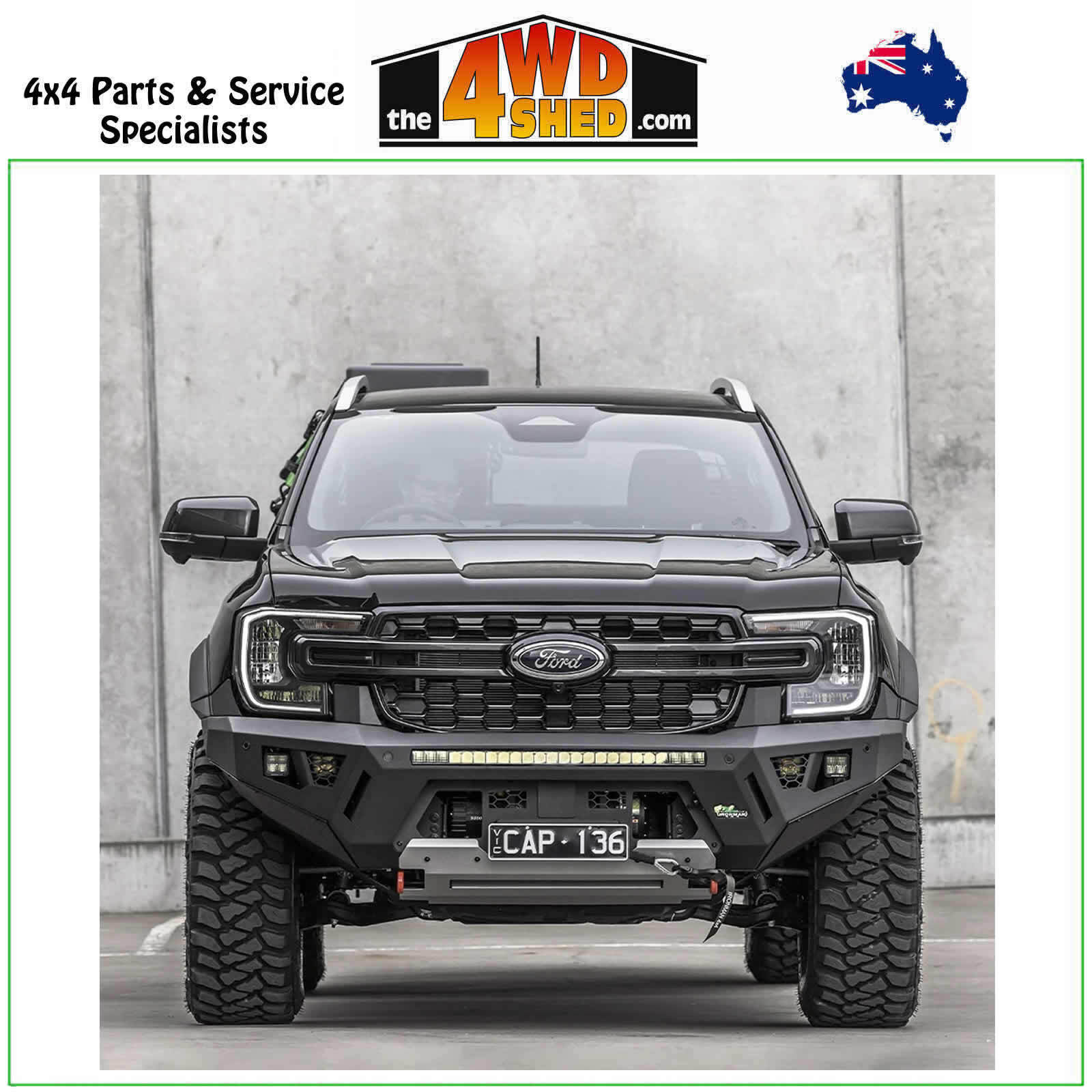 Raid Bull Bar for Ford Ranger Next Gen 2022+