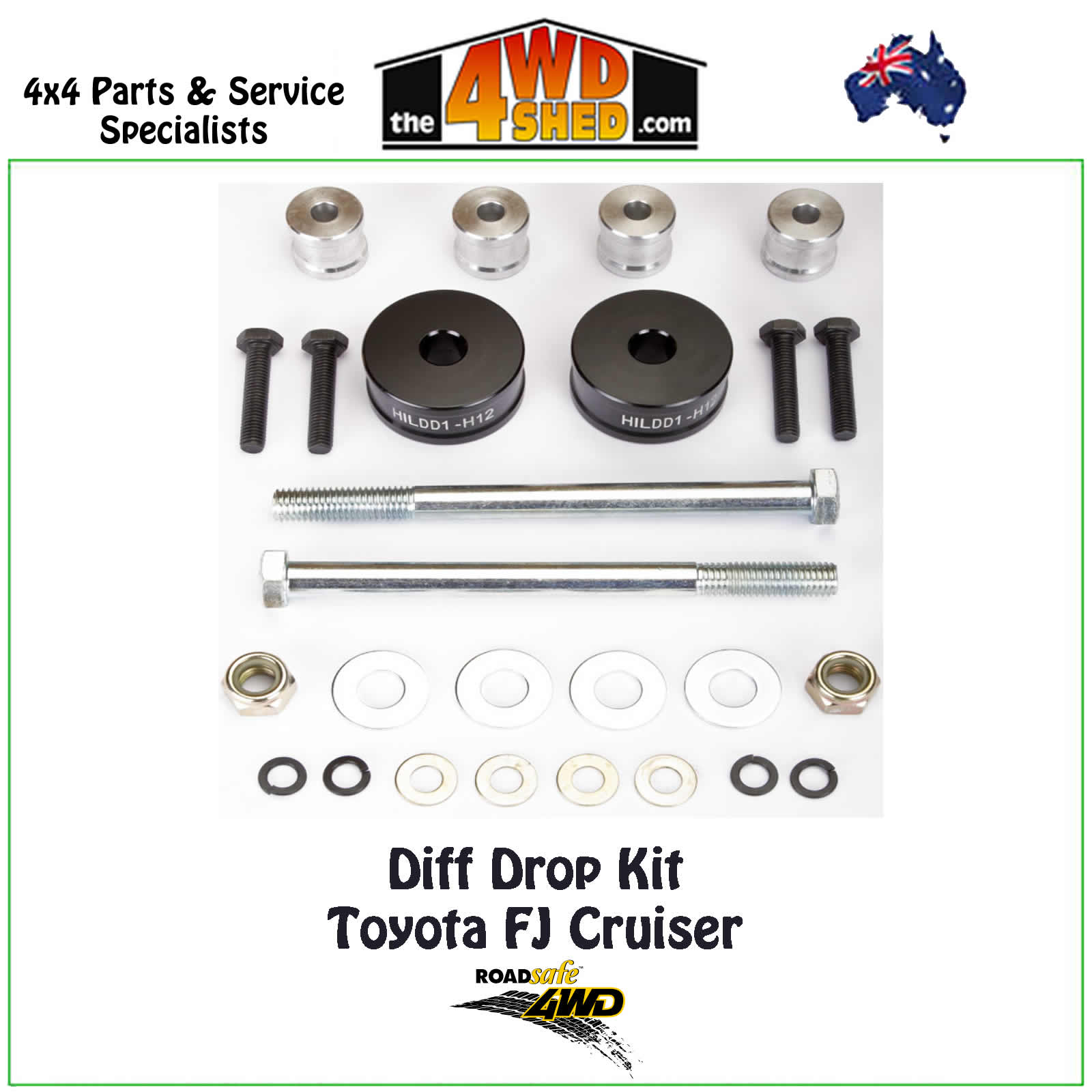 Diff Drop Kit Toyota Fj Cruiser