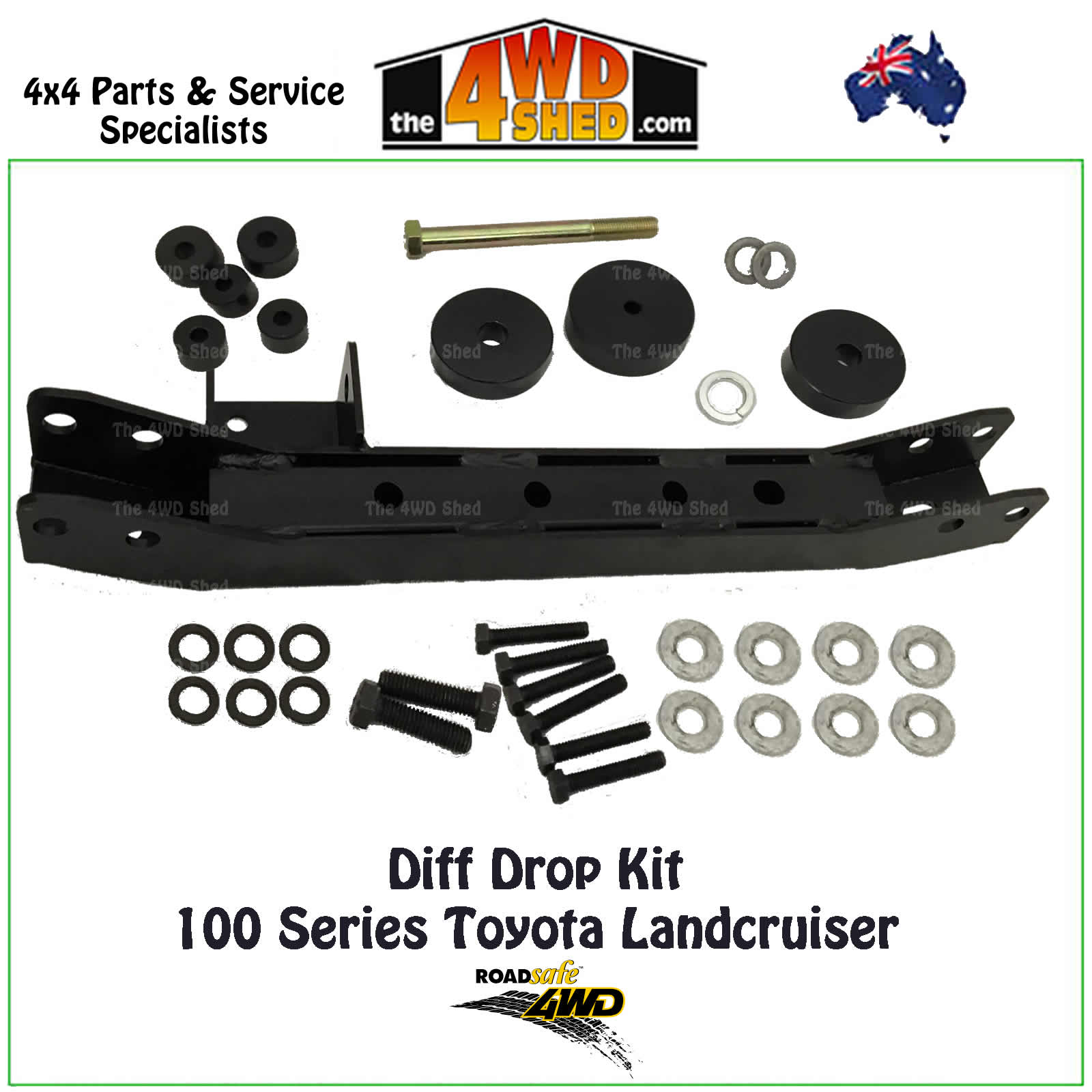 Diff Drop Kit 100 Series Toyota Landcruiser