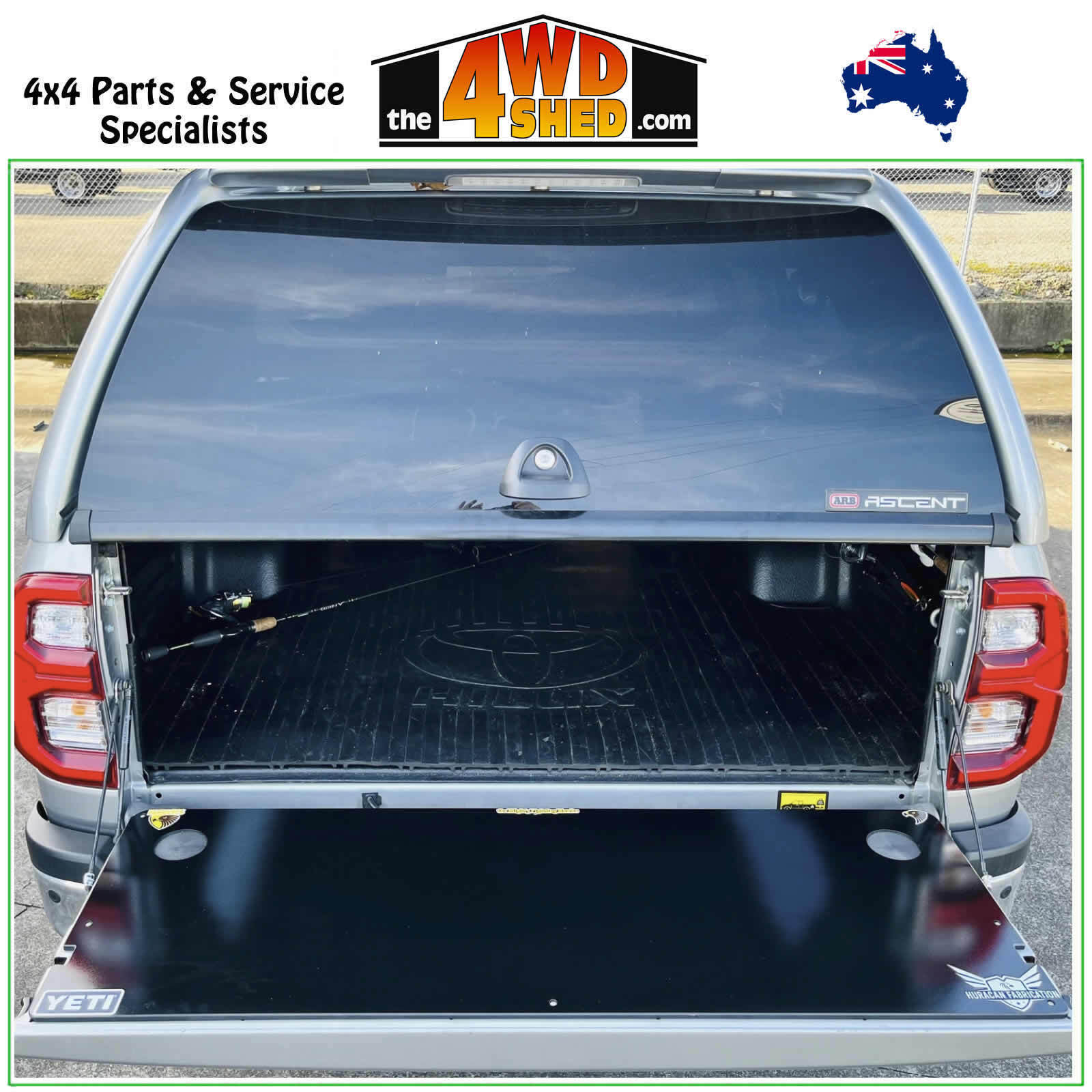 Toyota Hilux N80 2015On Tailgate Chopping Board