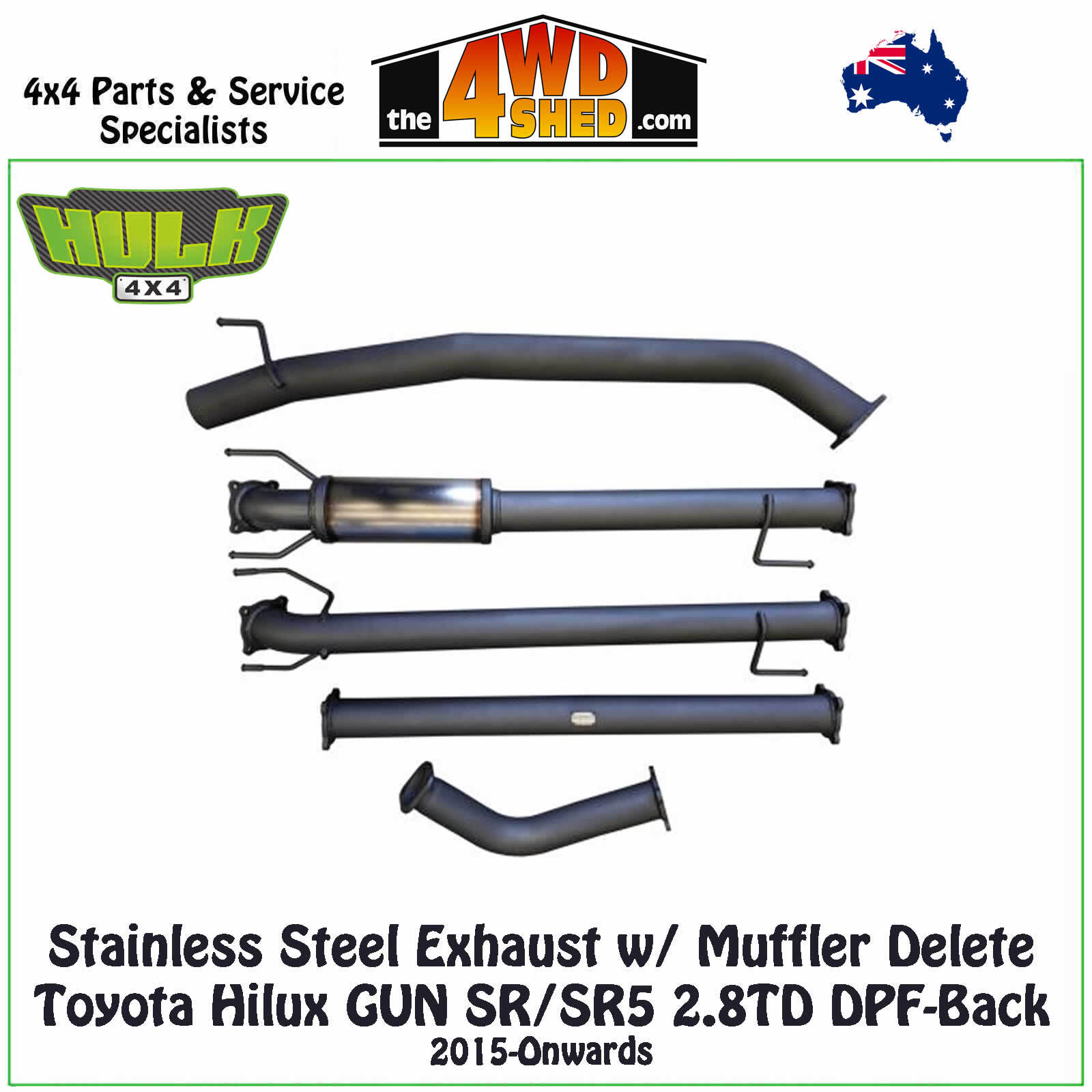 hilux sr5 exhaust