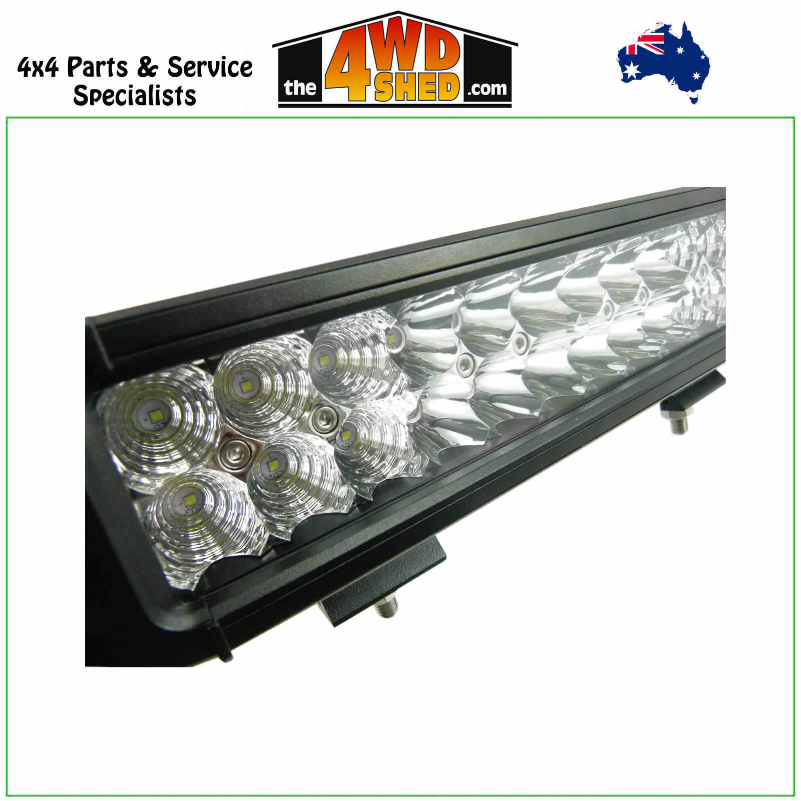 LED Light Bar 4D Double Row 240W CREE for 4WD, Truck and Tractor.