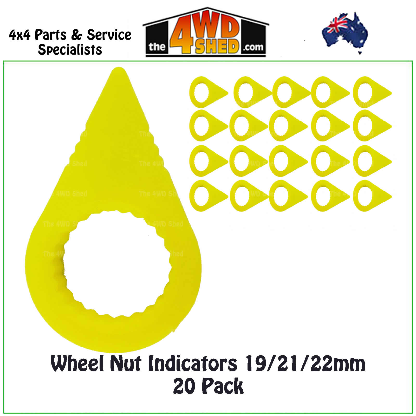 Wheel Nut Indicators 17mm x 100