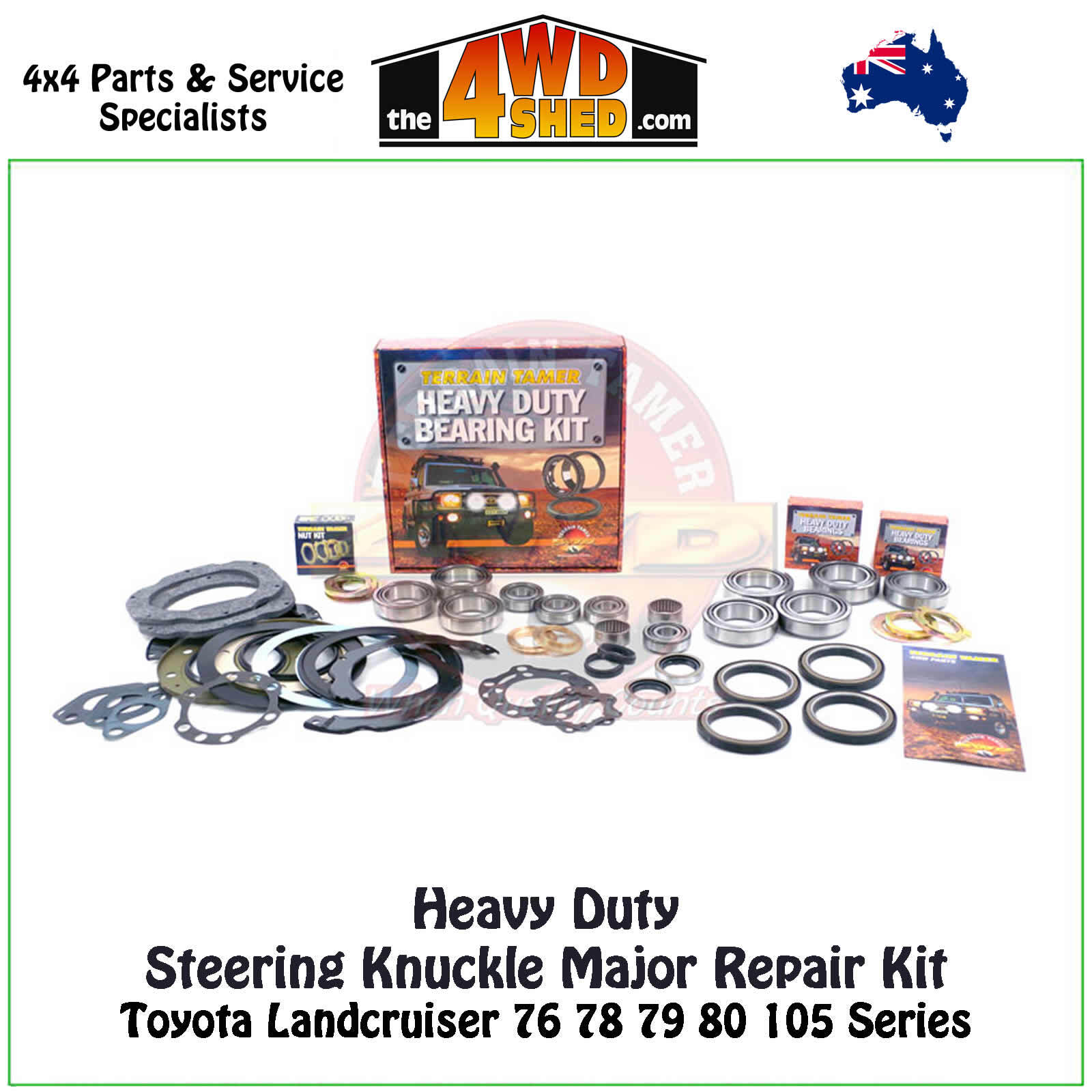 Heavy Duty Steering Knuckle Major Combo Repair Kit Toyota Landcruiser