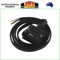 SmartClick Trailer Socket 7 PIN Flat (1200mm) Tail with Reverse Park Assist (Open)