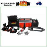 Rhino 4x4 12500LBS Winch with Synthetic Rope