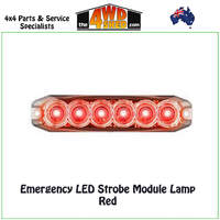 Emergency IP67 LED Strobe Module Lamp Red