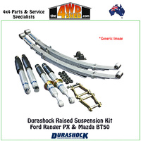 Durashock Raised Suspension Kit Ford Ranger PX & Mazda BT50