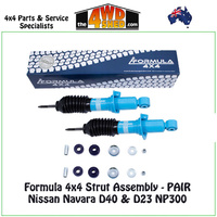 Formula 4x4 Strut Assembly PAIR Nissan Navara D40 D23 NP300