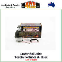 Lower Ball Joint Toyota Fortuner & Hilux - Left or Right