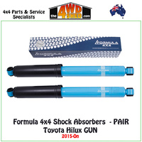 Formula 4x4 Shock Absorbers PAIR Toyota Hilux GUN