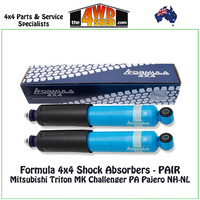 Rear Shock Absorber Mitsubishi Triton MK - Pair