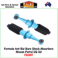 Big Bore Shock Absorber Nissan Patrol GQ GU PAIR - Front