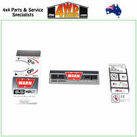 Warn 68614 - Sticker Decal Sticker Set 9.5 XP