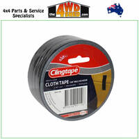 Clingtape Black Cloth Tape 48mm x 25m