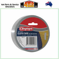 Clingtape Silver Cloth Tape 48mm x 25m