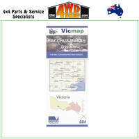 Bacchus Marsh VicMap 1:50 000 Topographic Map Series 7722-N