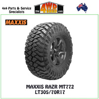 Maxxis Mud Terrain Tyre RAZR MT772 LT305/70R17 121/118Q 10PR