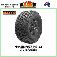 Maxxis Mud Terrain Tyre RAZR MT772 LT275/70R18 125/122Q 10PR