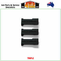 HD Hitch Cover Spare Part Black - Triple