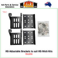 HD Adjustable Bracket Short Kit - Double