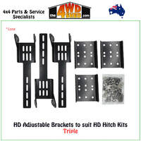 HD Adjustable Bracket Long Kit - Triple