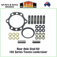 Rear Axle Stud Kit 105 Series Toyota Landcruiser FZJ / HZJ 1998 - onwards