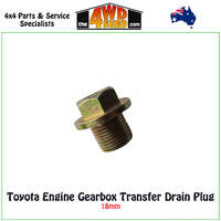 Toyota Engine Gearbox Transfer Drain Plug - 18mm