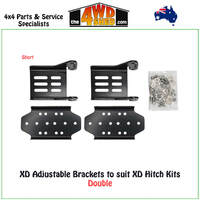 XD Adjustable Bracket Short Kit - Double