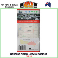 Ballarat North Special VicMap 1:25 000 Topographic Map Series