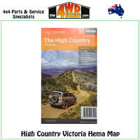 High Country Victoria Hema Map 1:200 000