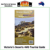 Victoria's Deserts 4WD Touring Guide 1:350 000 Topographic Map