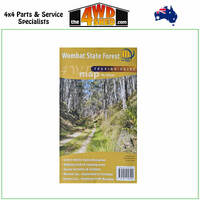 Wombat State Forest 4WD Touring Guide 1:50 000 Topographic Map
